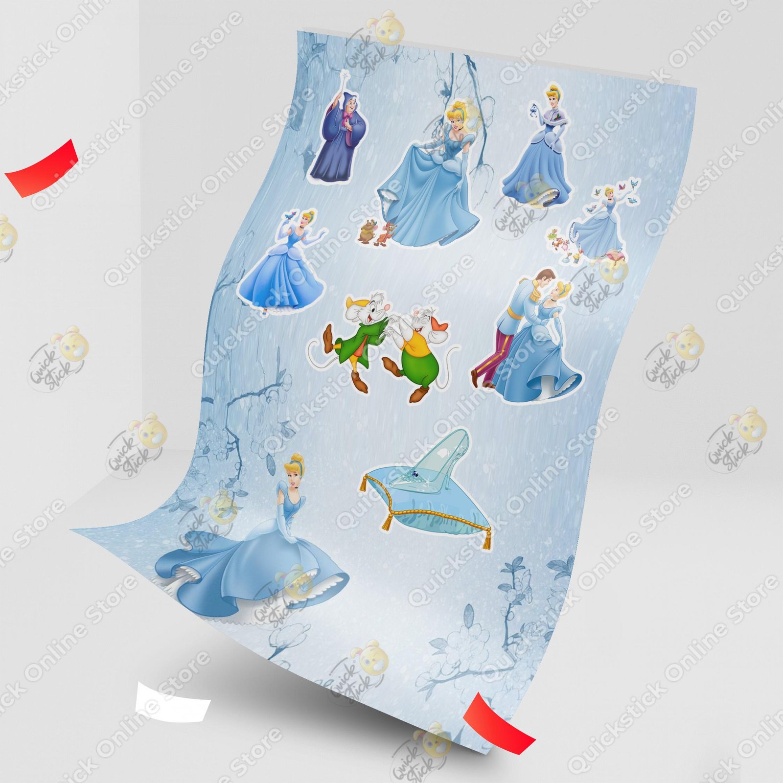 10 Cinderella Sheet - Image 1