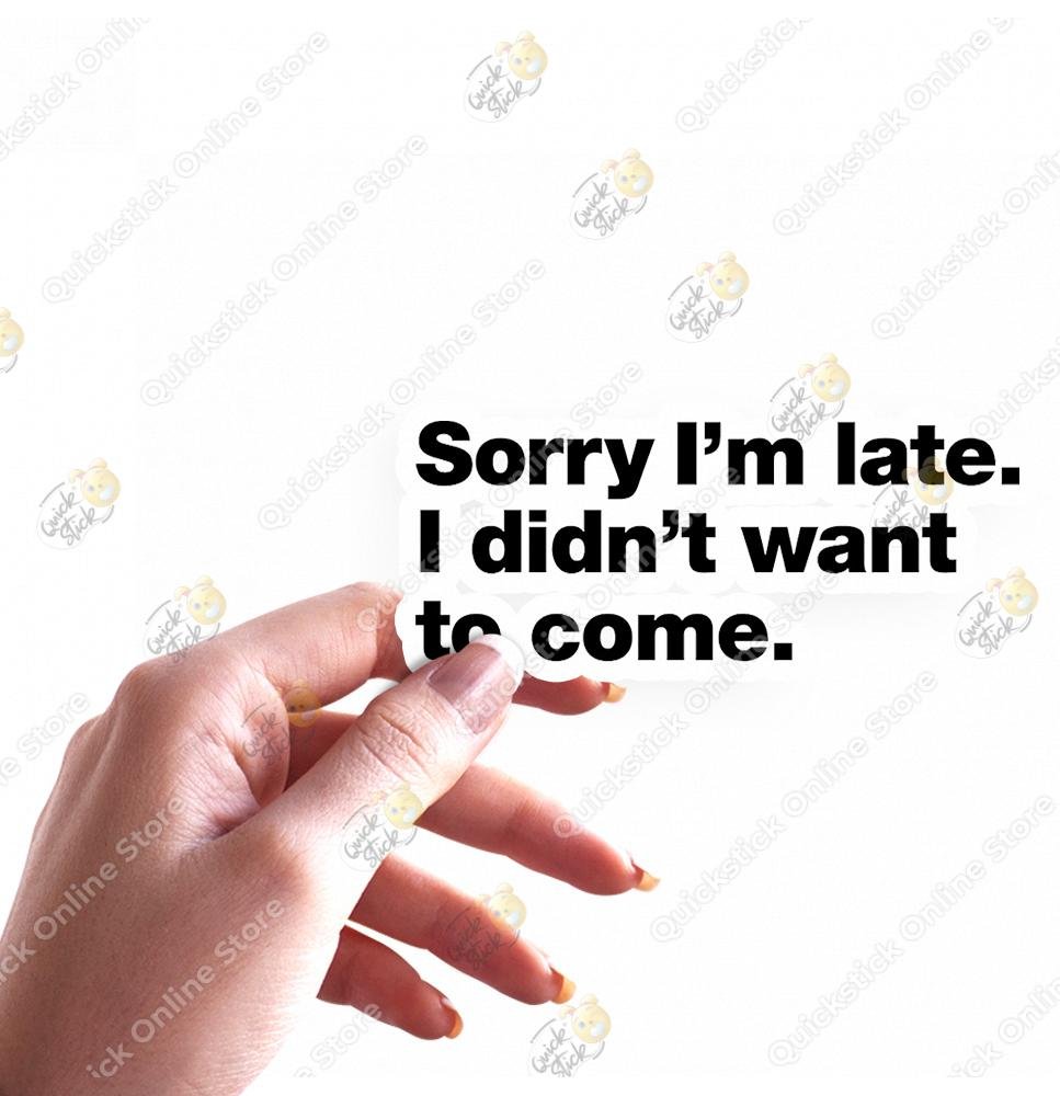 105 sorry I'm late .. - Image 1
