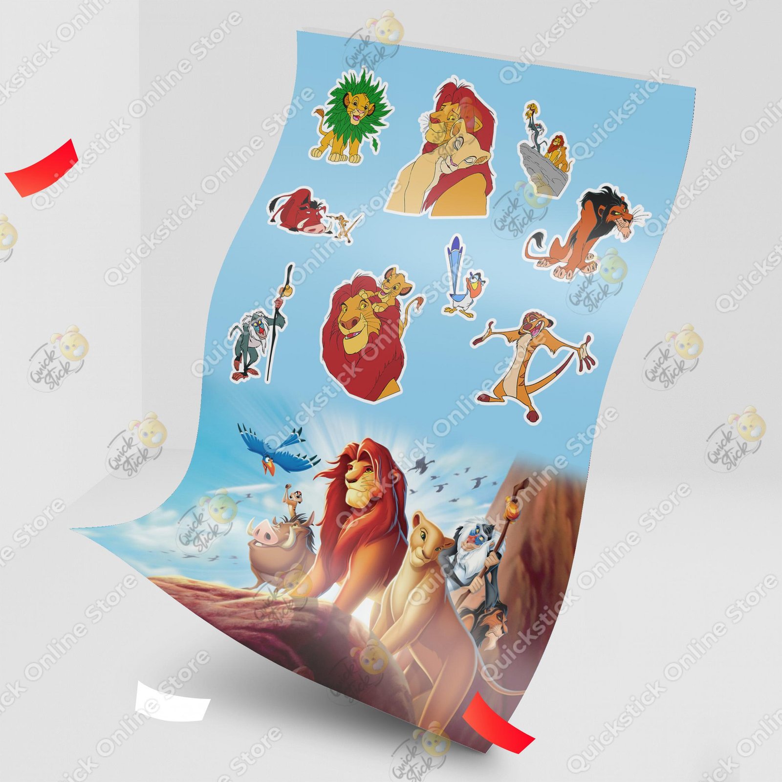 11 Lion king Sheet - Image 1