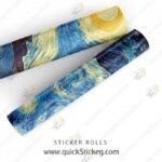 Starry night Sticker Roll