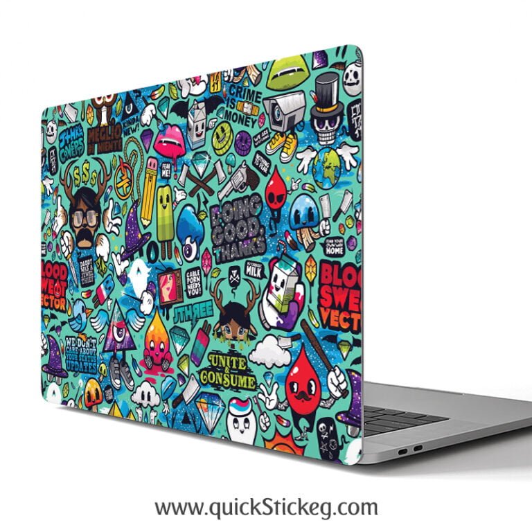 Fantastic graffiti Laptopskin | Quickstick Online Store