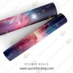 Space Galaxy Sticker || Roll