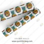 Pineapple Pattern Sticker Roll