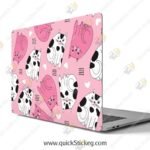 Pink Cat pattern Laptopskin