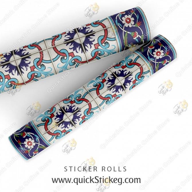 34 Quickstick Tiles Sticker Roll - Image 1