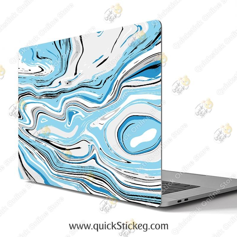 36 BLUE Marble Laptopskin - الصورة 1