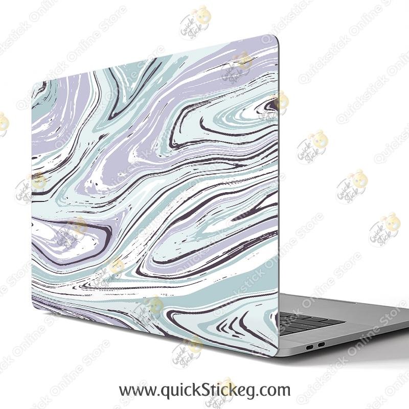 37 Mint Green Marble Laptopskin - Image 1