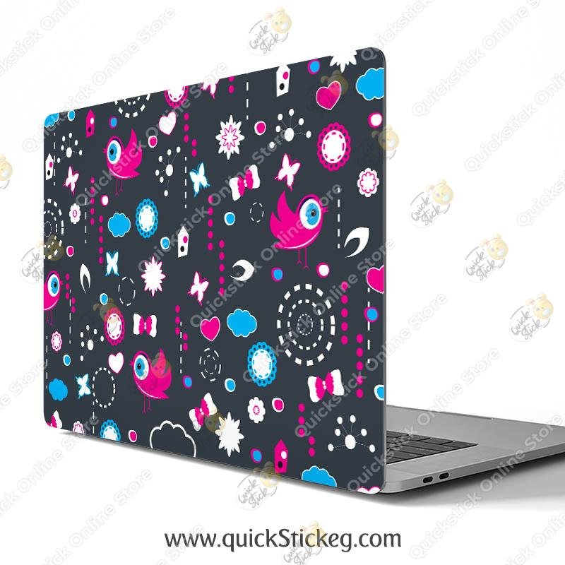 55 Black Birds Laptopskin - الصورة 1