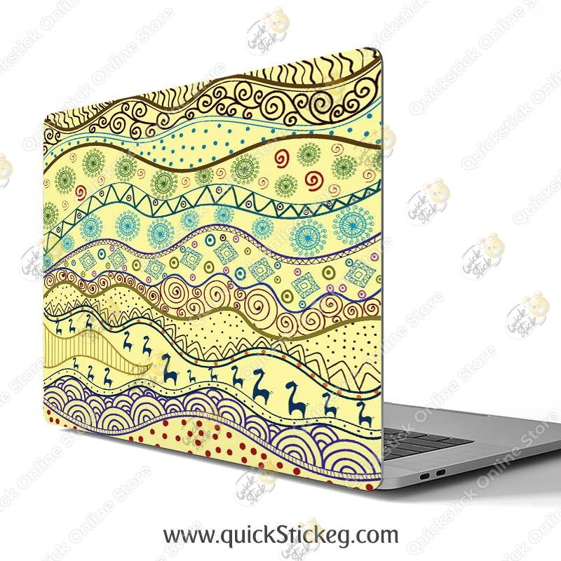 56 African pattern Laptopskin - Image 1
