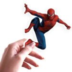 3d Spider Man on wall