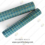 Mint Green Ramadan Sticker Roll
