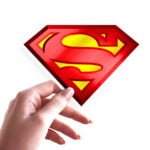 3D Superman Logo