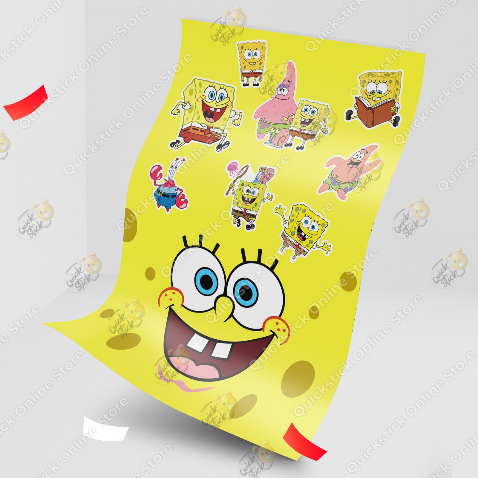 8 Sponge pop Sheet - Image 1