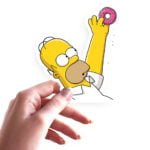 Simpson with donut