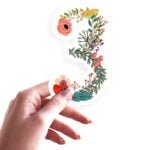 Quickstick Floral Alphabet No.3