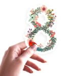 Quickstick Floral Alphabet No.8