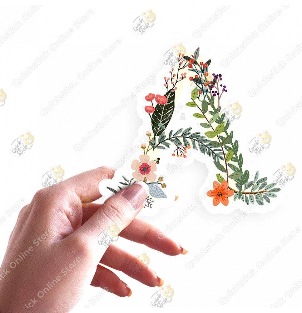 Quickstick Floral Alphabet A Quickstick Floral Alphabet A - الصورة 1