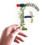 Quickstick Floral Alphabet f