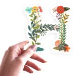 Quickstick Floral Alphabet h