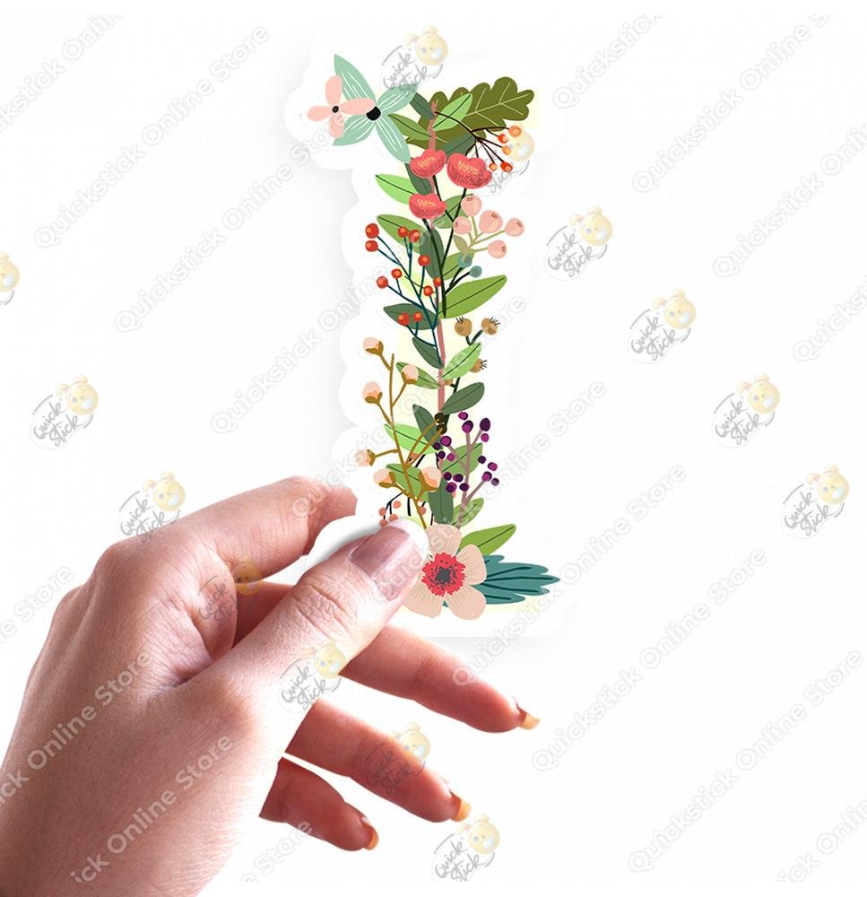 Quickstick Floral Alphabet i Quickstick Floral Alphabet i - Image 1