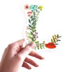 Quickstick Floral Alphabet l