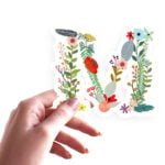 Quickstick Floral Alphabet m