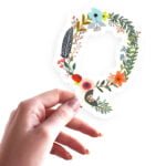 Quickstick Floral Alphabet q