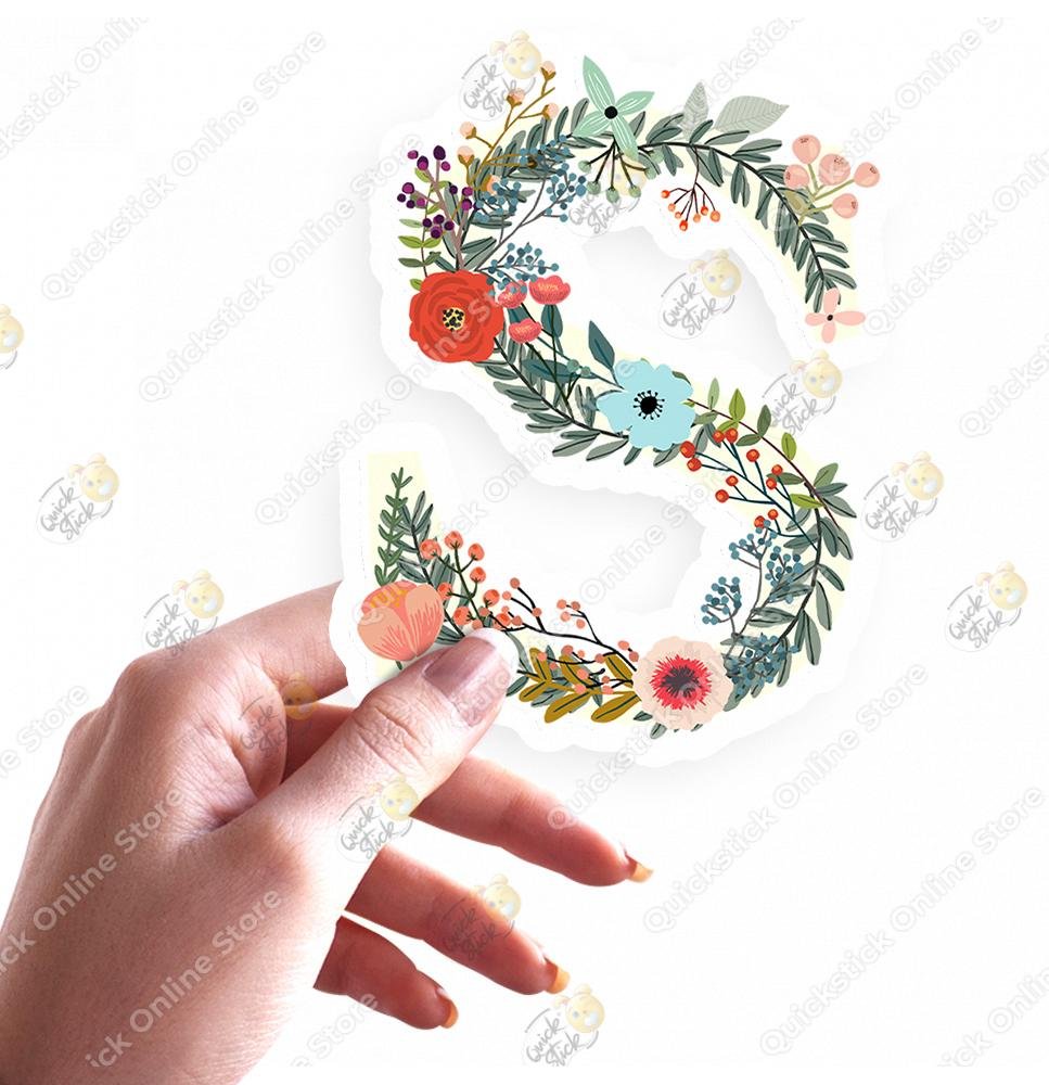Quickstick Floral Alphabet s Quickstick Floral Alphabet s - الصورة 1