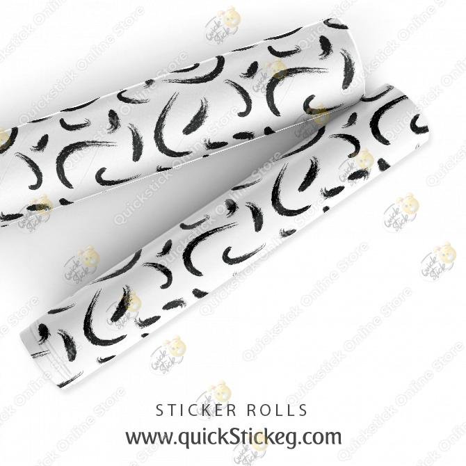 roll Black Lines Roll - Image 1