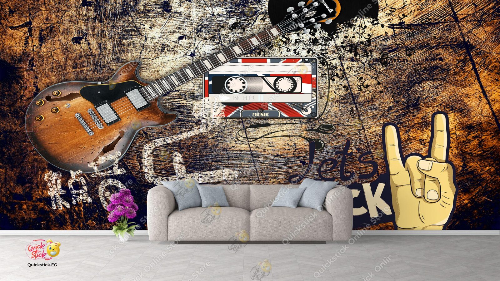 Dimensional broken wall hip hop Dimensional broken wall hip hop - Image 1