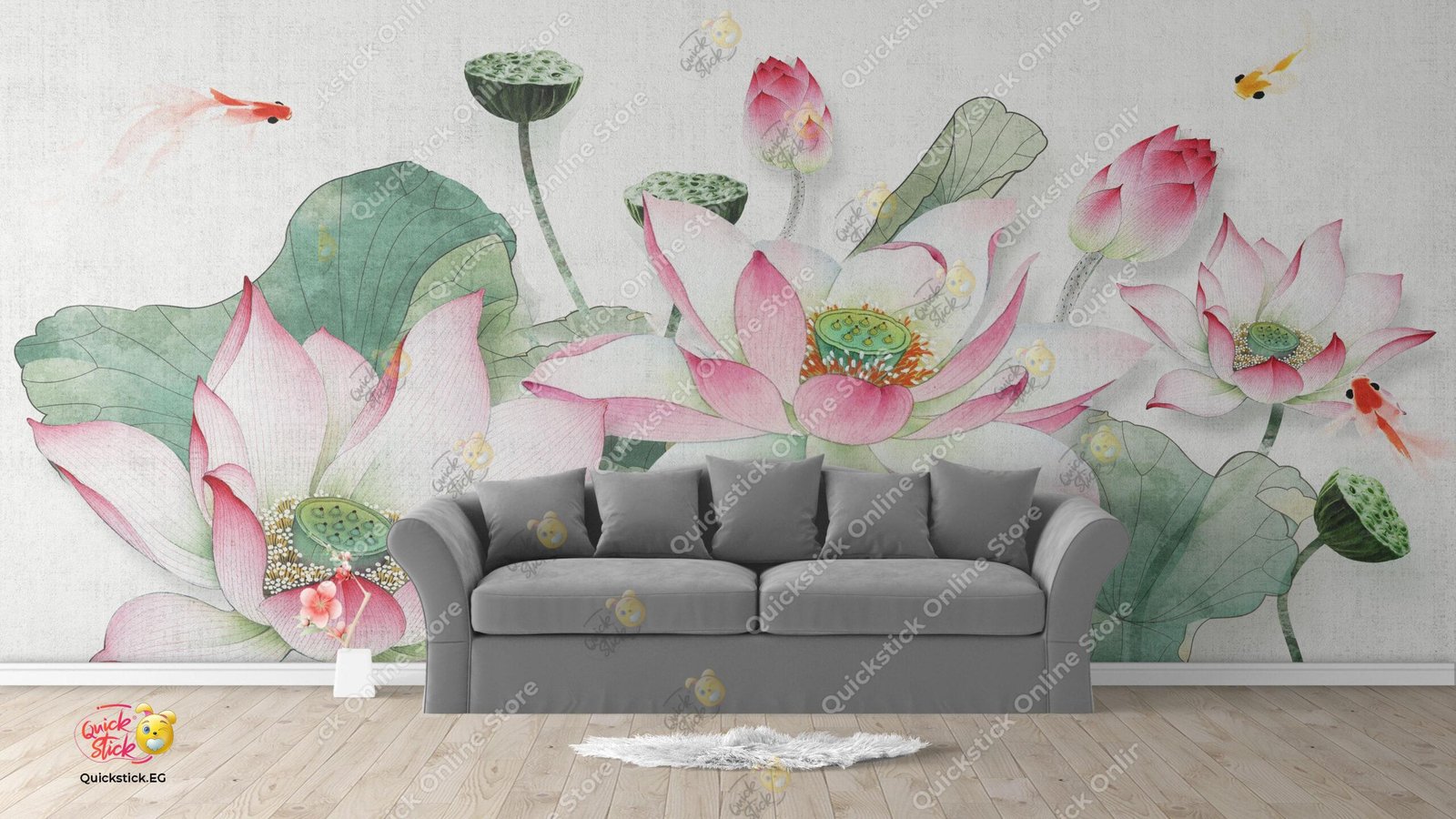 New Chinese 3d lotus flower New 3d lotus flower - Image 1