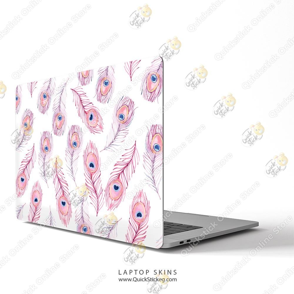 Pink Feathers Peacock feather - Image 1