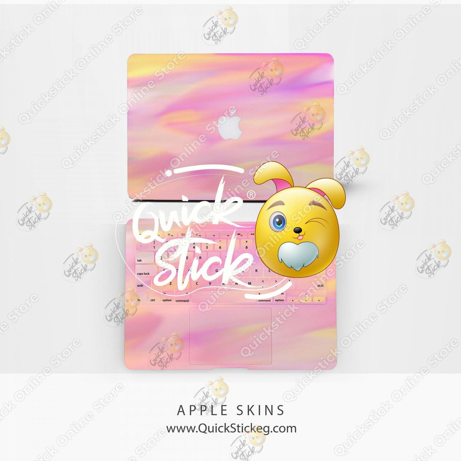 3 MacBook Water Colors Skins - الصورة 1