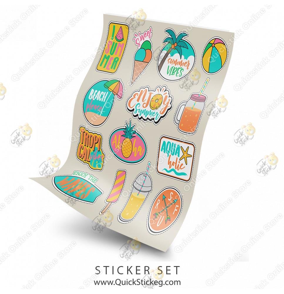 3 Quickstick Stickers Set - Image 1