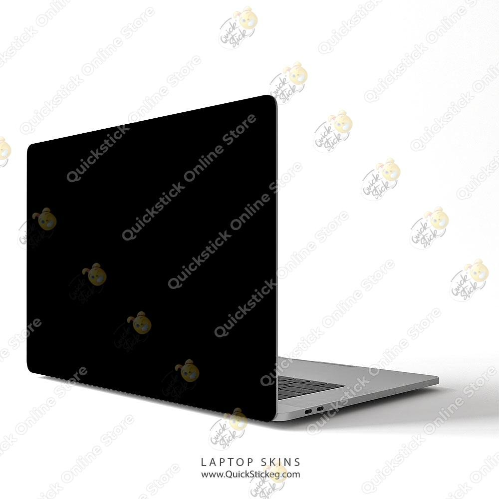ba Solid Black Laptop skin - Image 1