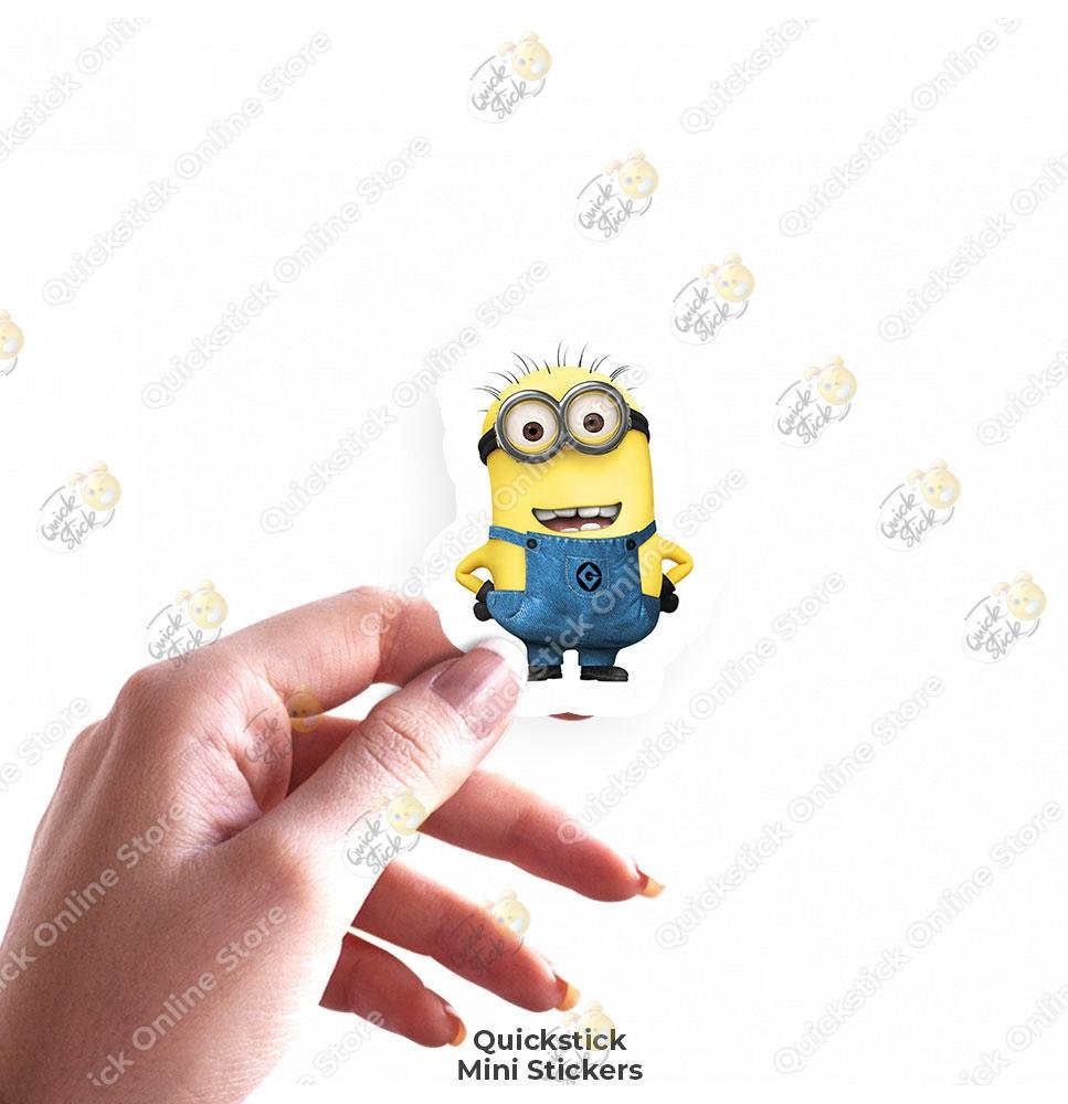5 Minions Mini stickers - الصورة 1