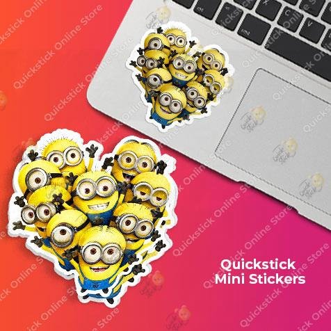 Minions Mini stickers | Quickstick Online Store