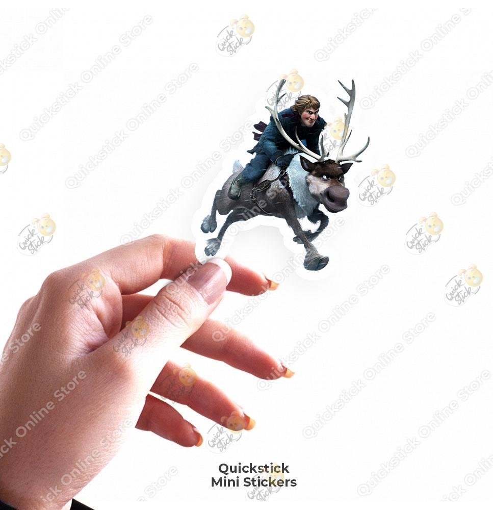 12-1 Frozen Mini Stickers - الصورة 1