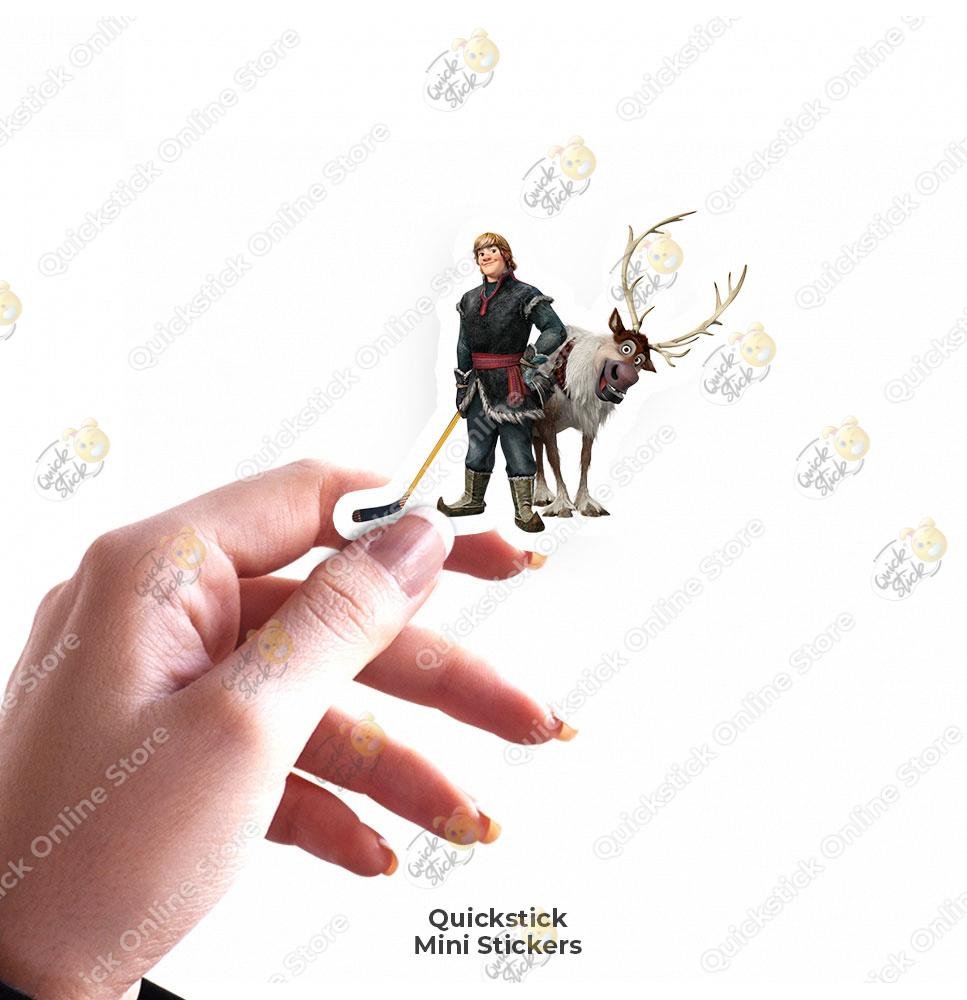 17 Frozen Mini Stickers - الصورة 1
