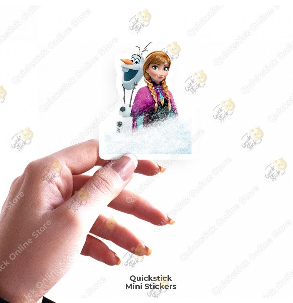 20 Frozen Mini Stickers - Image 1