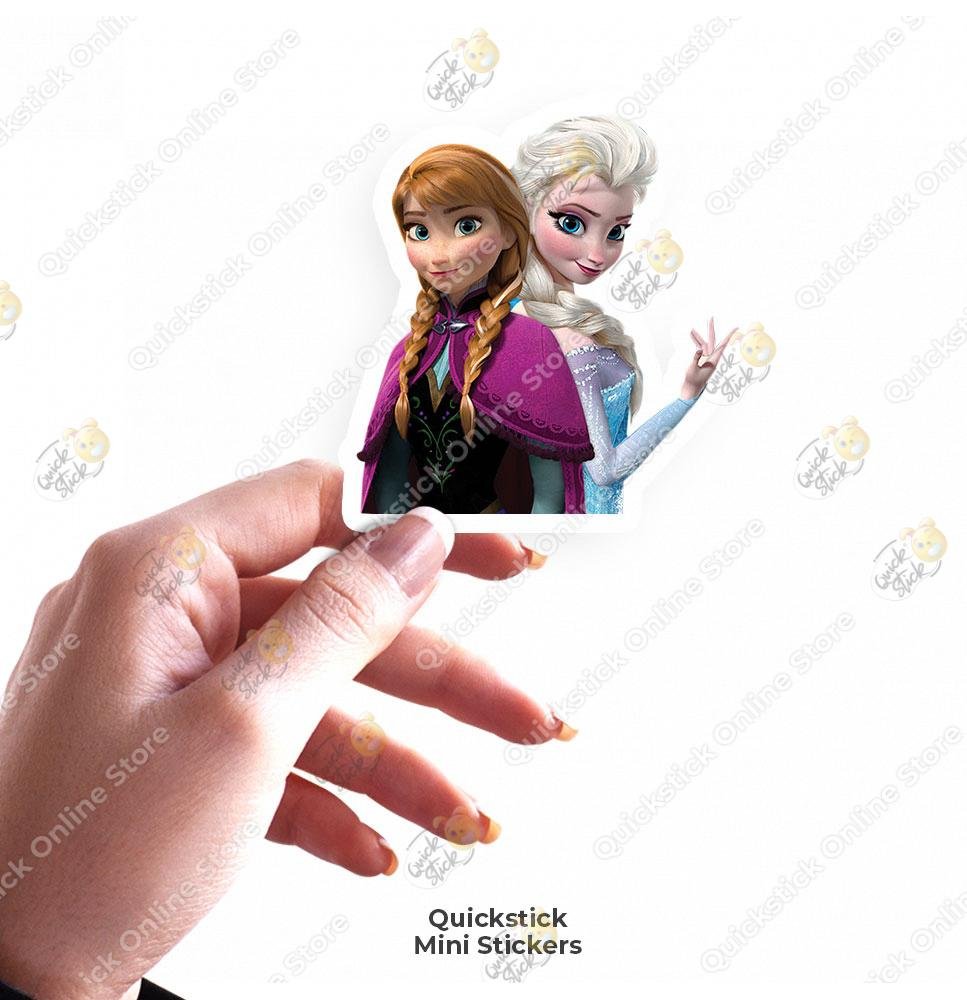 24 Frozen Mini Stickers - Image 1