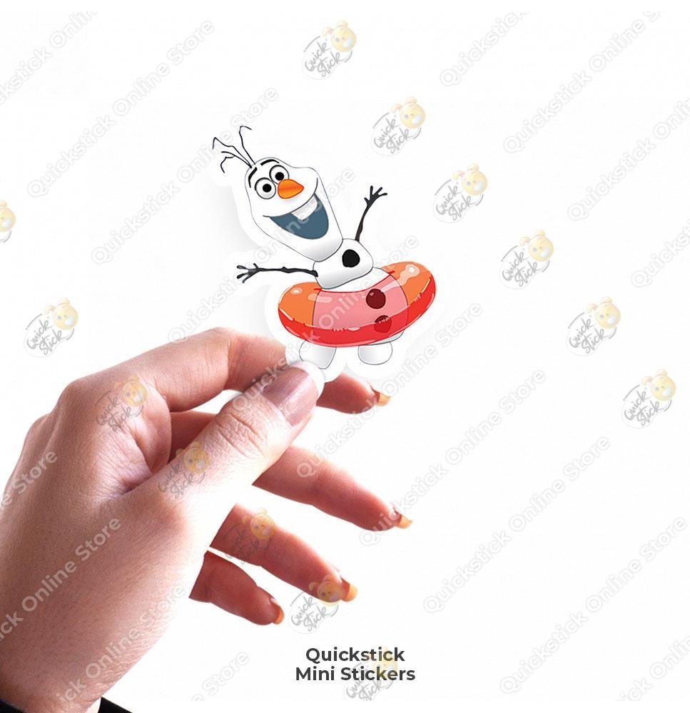 3 Frozen Mini Stickers - Image 1