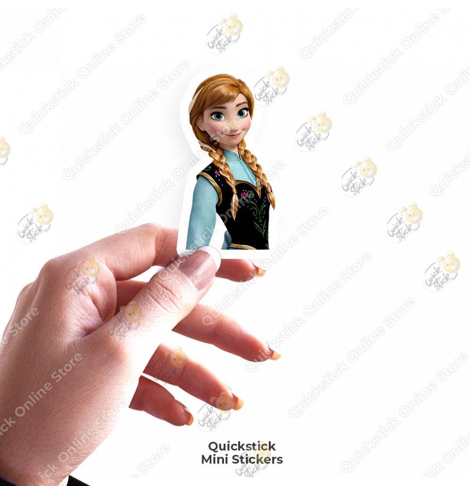 35 Frozen Mini Stickers - الصورة 1