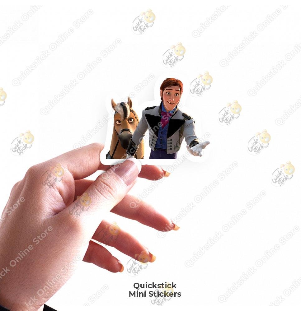 8 Frozen Mini Stickers - الصورة 1