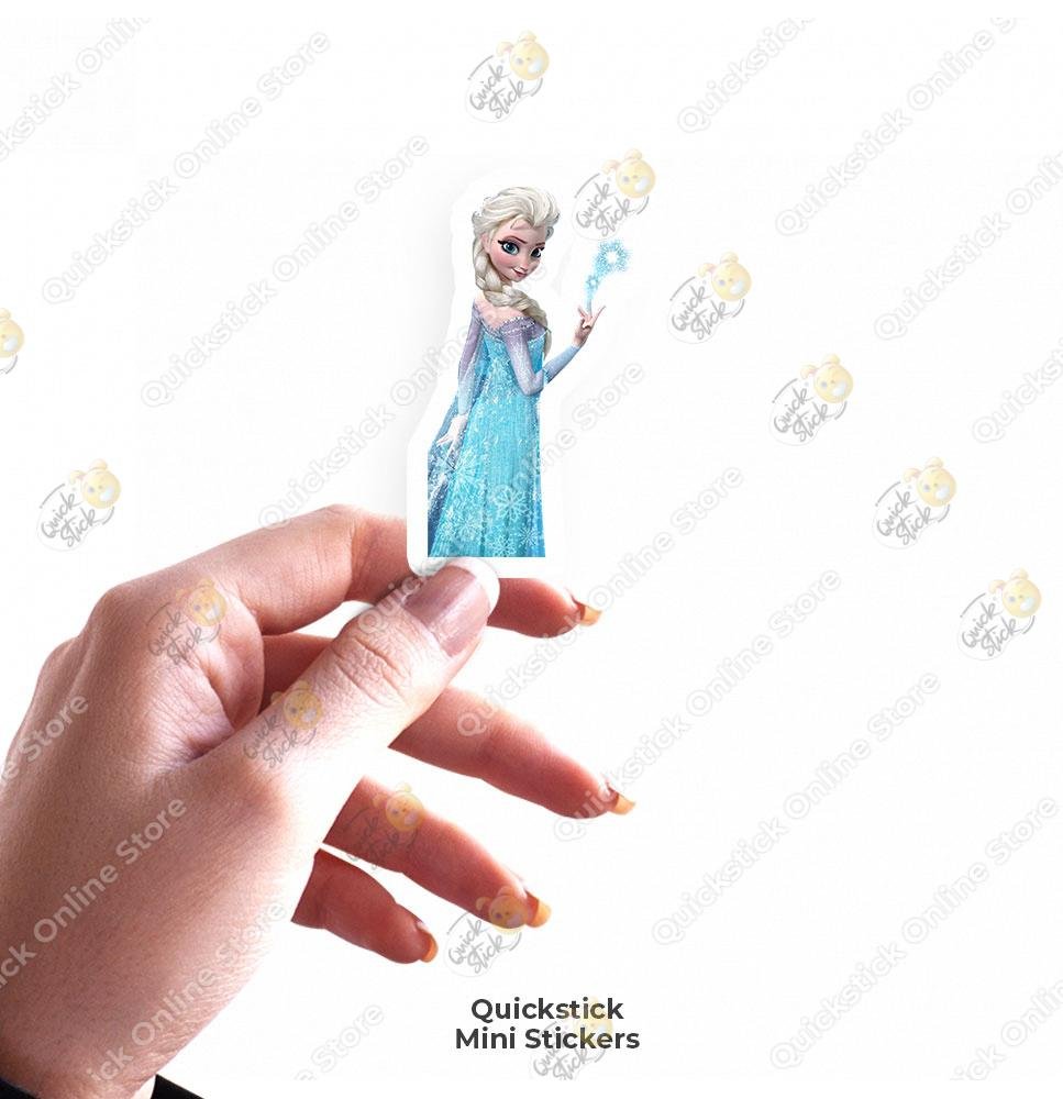 9 Frozen Mini Stickers - الصورة 1