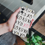 Black White Pink XO - Image 2