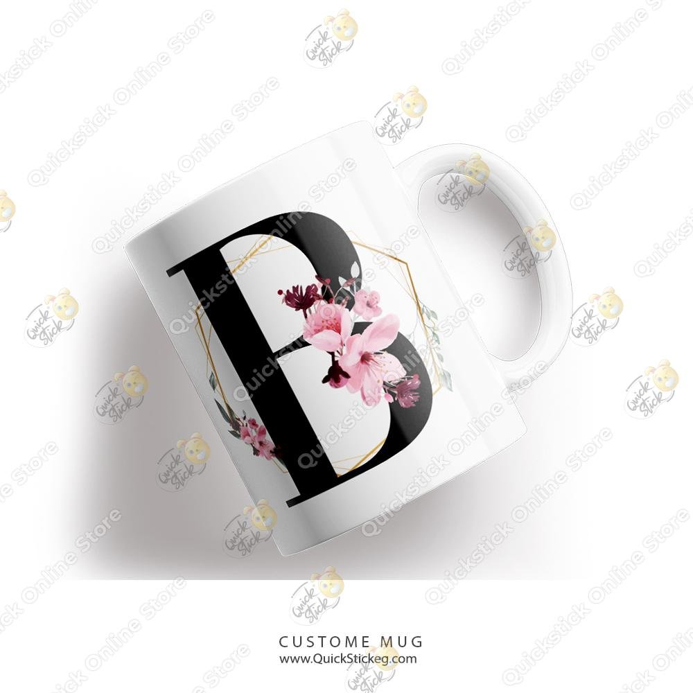 B QuickStick letter B Mug - الصورة 1