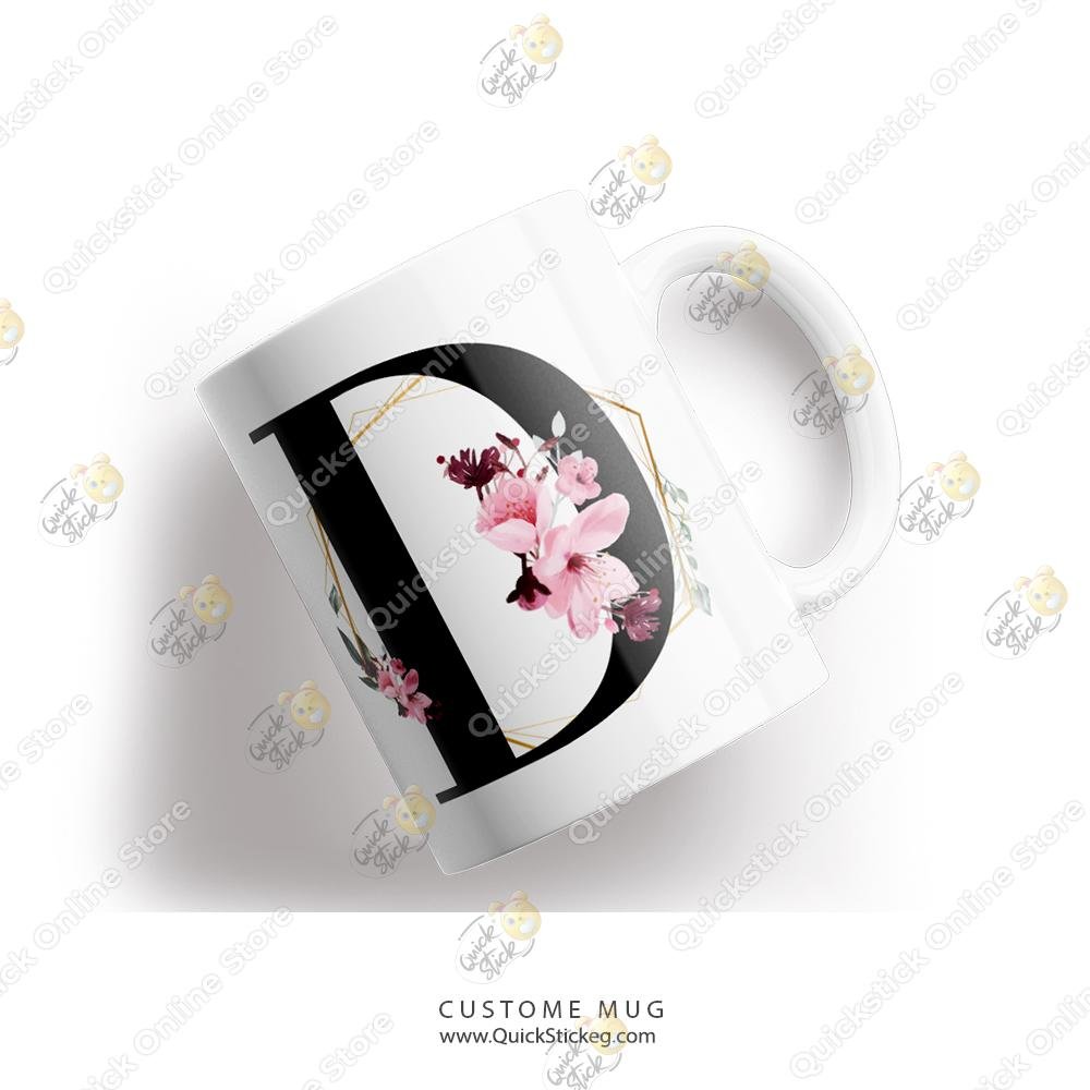 D QuickStick letter D Mug - الصورة 1