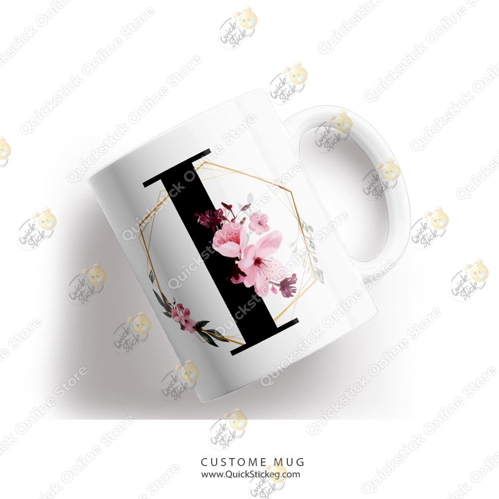 I QuickStick letter I Mug - Image 1