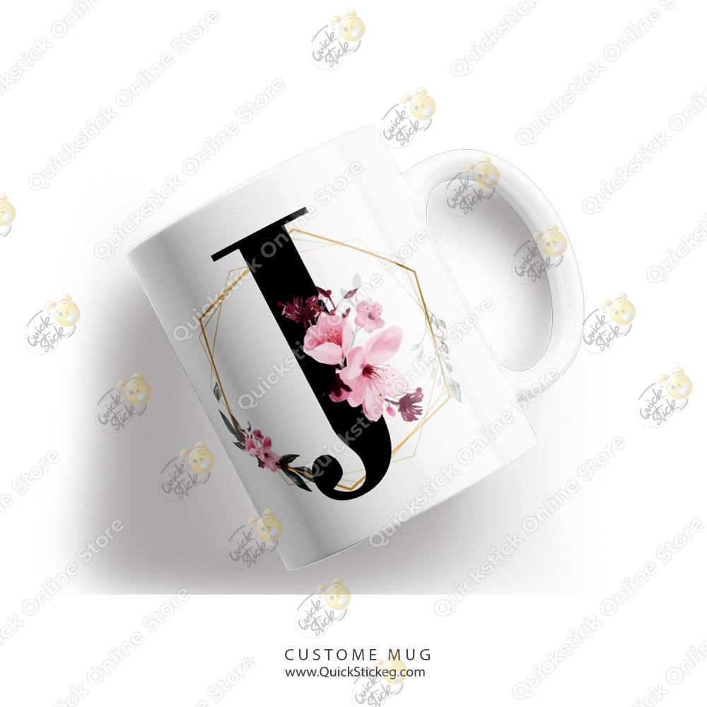 J QuickStick letter J Mug - الصورة 1